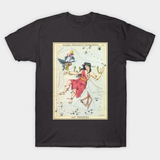 Constellations Gloria Federici, Andromeda and Triangula from Urania's Mirror T-Shirt